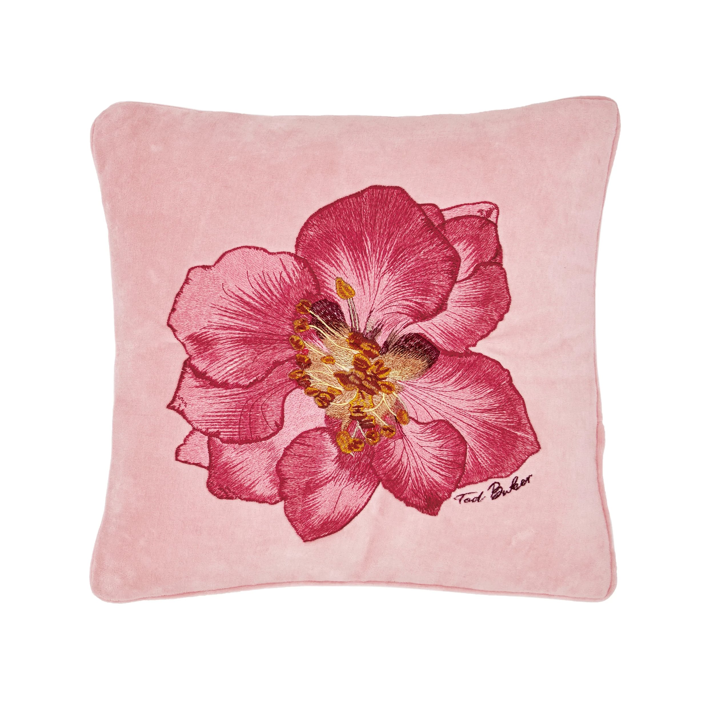 Pressed Flowers Floral Cushion By Ted Baker In Multi